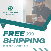 Limited Free Shipping Promo Instagram Post