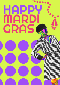 Mardi Gras Fashion Flyer