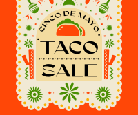 Cinco de Mayo Taco Promo Facebook Post