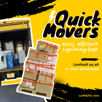 Quick Movers Instagram Post