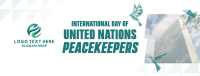 International Day of United Nations Peacekeepers Facebook Cover