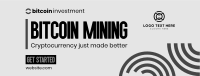 Start Bitcoin Mining Facebook Cover