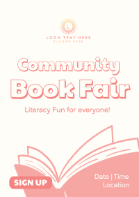 Community Book Fair Poster