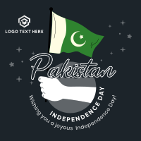 Raise Pakistan Flag Linkedin Post