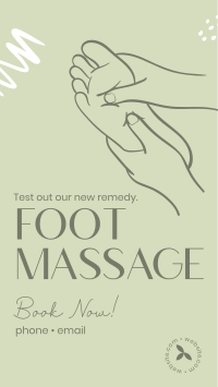 Foot Massage Facebook Story