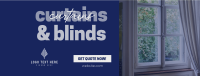 Curtains & Blinds Business Facebook Cover
