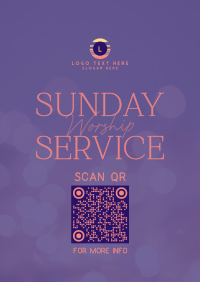 Sunday Worship Gathering Flyer