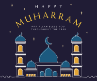 Welcoming Muharram Facebook Post