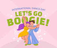 Lets Dance in International Dance Day Facebook Post