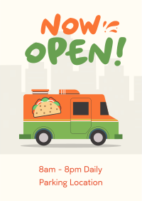 Taco Food Truck Flyer