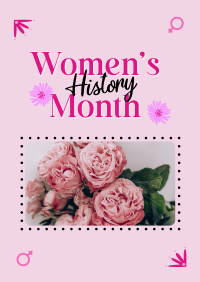 Celebrating Women History Poster