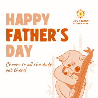 Father's Day Koala Instagram Post Image Preview