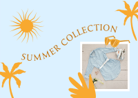 Vibrant Summer Collection Postcard