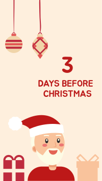 Santa Christmas Countdown Instagram Story