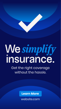 Minimalist Insurance Coverage Video