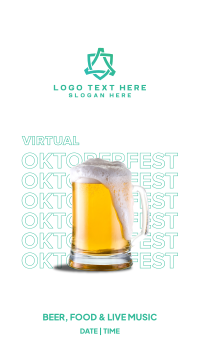 Virtual Oktoberfest Instagram Story