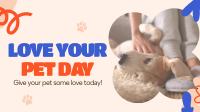 Pet Loving Day YouTube Video Image Preview