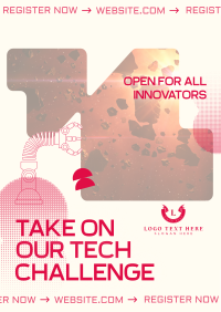 Tech Enthusiasts Challenge Flyer