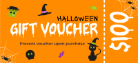 Cute Trick or Treat Gift Certificate Image Preview