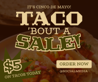 Cinco De Mayo Taco Facebook Post