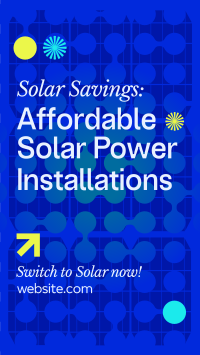 Solar Power Installations TikTok Video