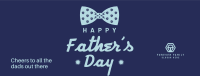 Father's Day Bow Facebook Cover Image Preview