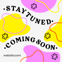 Stay Tuned Instagram Post Design