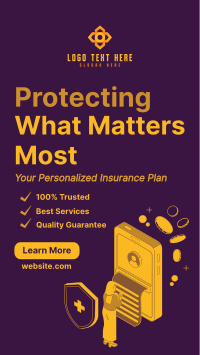 Insurance Investment Plan Instagram Story