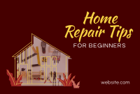 Home Repair Specialists Pinterest Cover Design