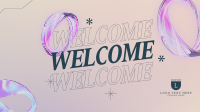 Abstract Welcome Page Facebook Event Cover Design