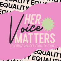 Women's Voice Celebration Instagram Post