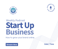 Simple Business Podcast Facebook Post Image Preview