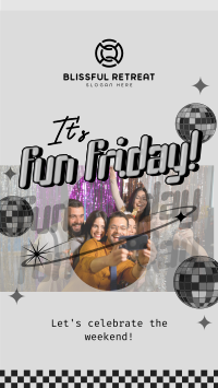 Fun Friday Party Instagram Story