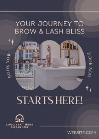 Lash Bliss Journey Poster