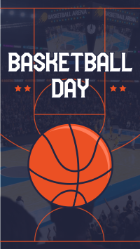 Sporty Basketball Day Video