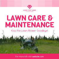 Lawn Care and Maintenance Instagram Post