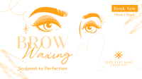 Eyebrow Waxing Service Animation