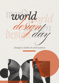 Contemporary Abstract Design Day Poster