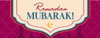 Ramadan Temple Greeting Facebook Cover