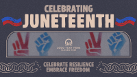 Rustic Juneteenth Greeting Video