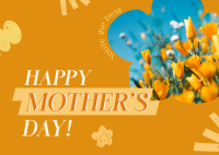 Mother's Day Greeting Postcard