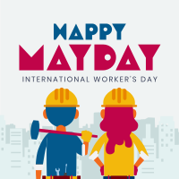 May Day Workers Event Instagram Post