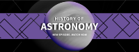 Astronomy Facebook Cover example 3