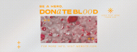 Modern Blood Donation Facebook Cover Design