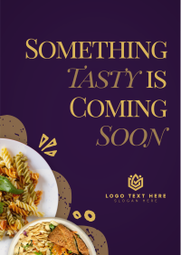 Tasty Food Coming Soon Flyer