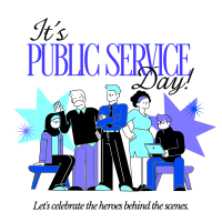 United Nations Public Service Day Instagram Post