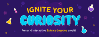 Fun Science Tutor Facebook Cover Design