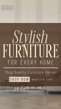 Stylish Quality Furniture Facebook Story