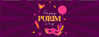 Purim Celebration Facebook Cover