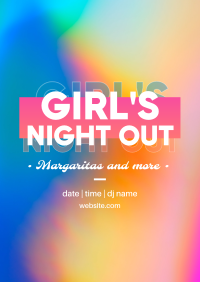 Girl's Night Out Poster